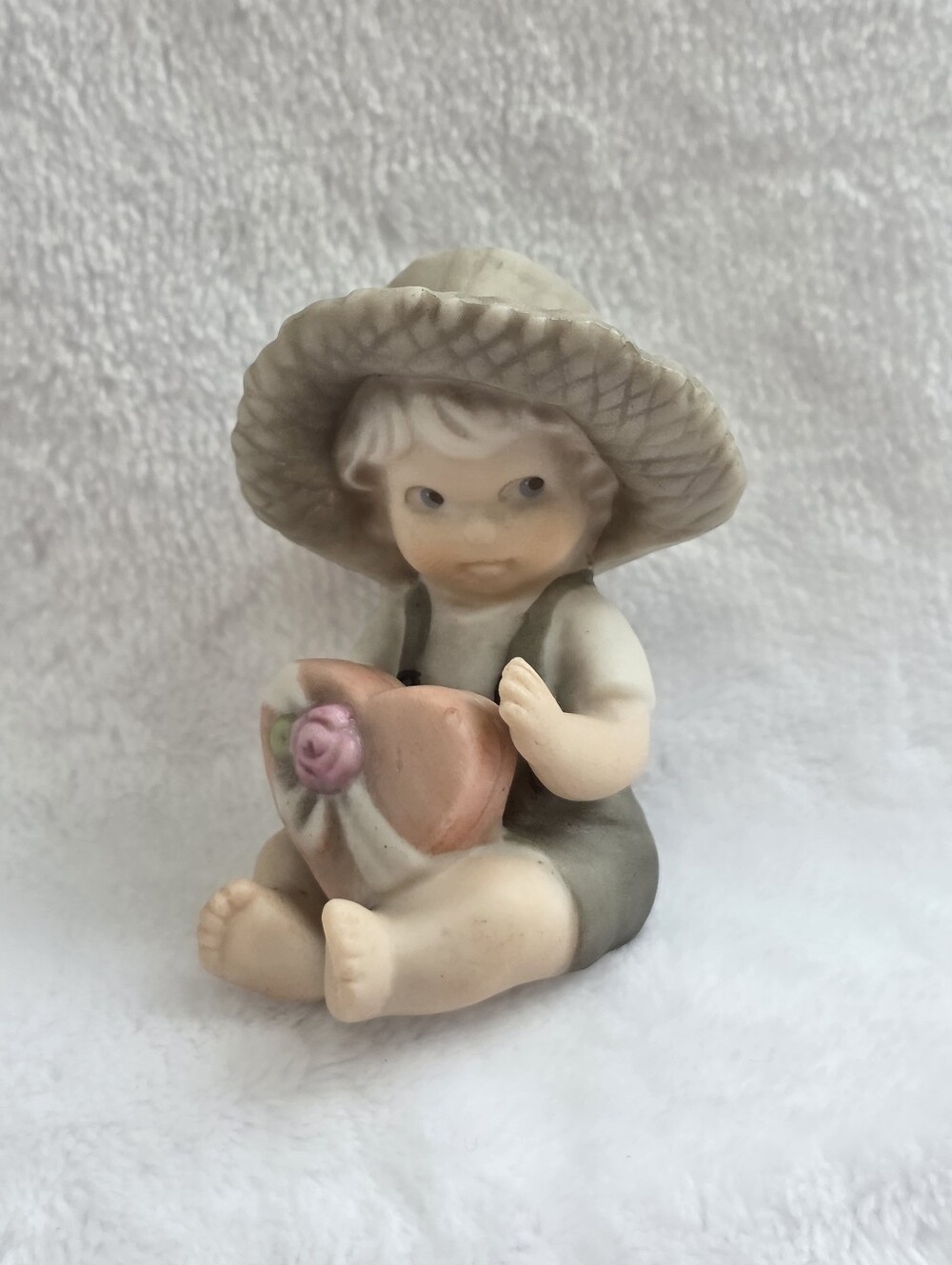 Enesco 1998 Kim Anderson Collection "You Capture My Heart" Porcelain Figurine